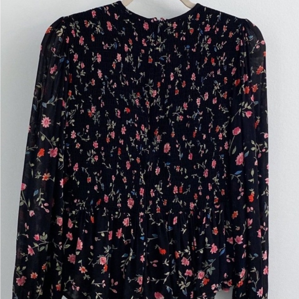 GANNI ditsy Floral peplum blouse. - Picture 9 of 10